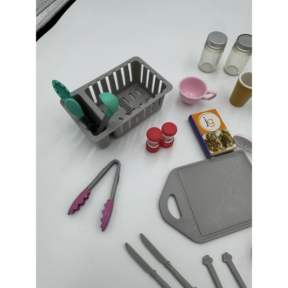 Lot‎ Of Doll Mini Kitchenware And Utensils